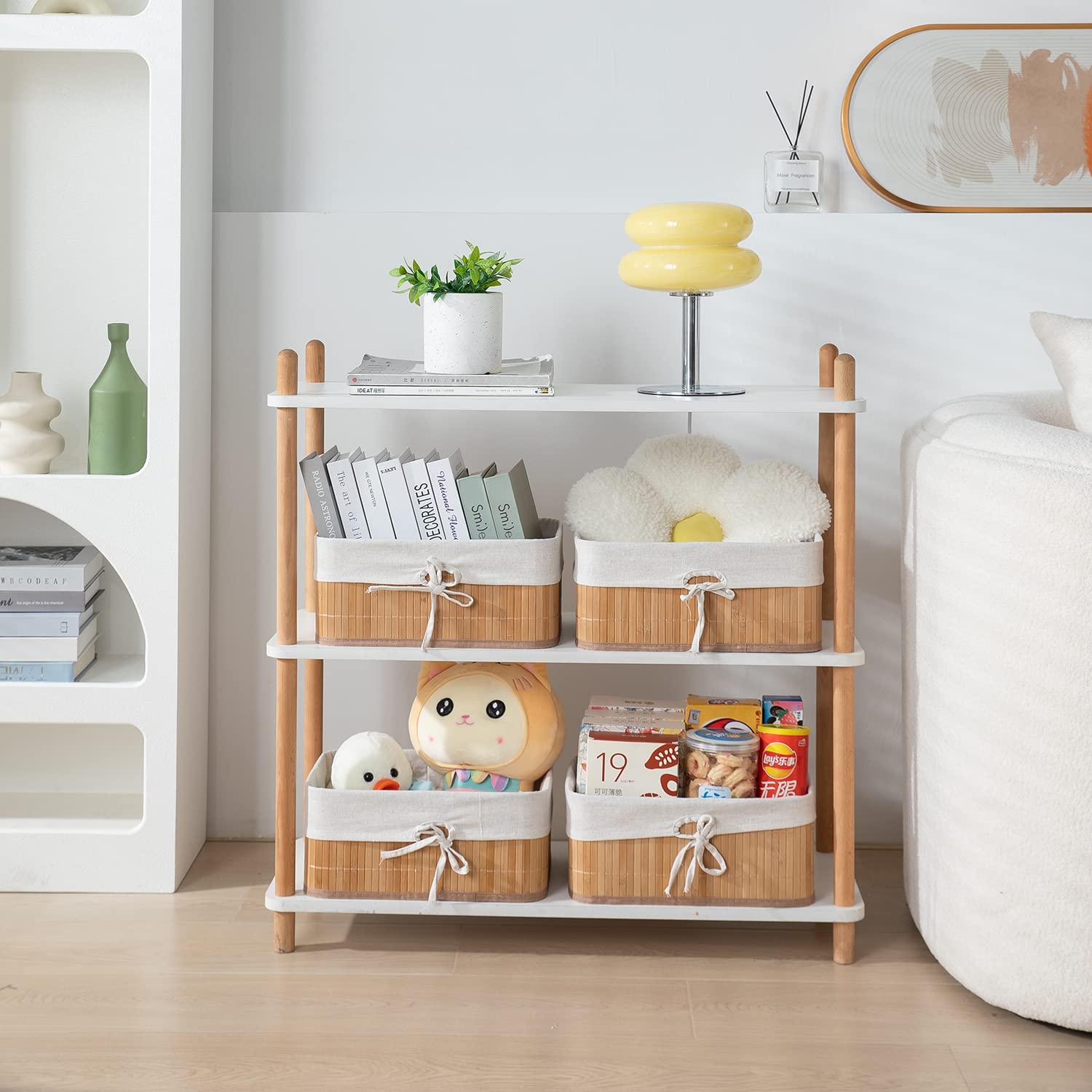 BAMBOO STORAGE BASKET
