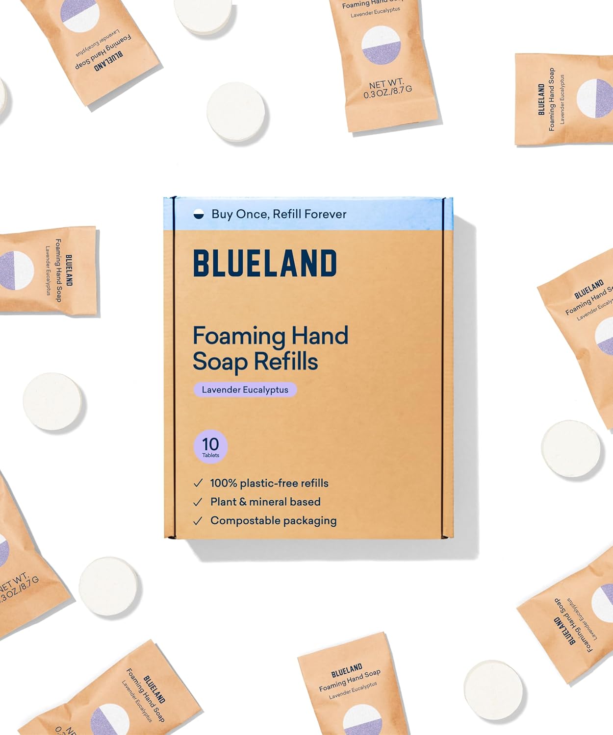 BLUELAND Foaming Hand Soap Refills