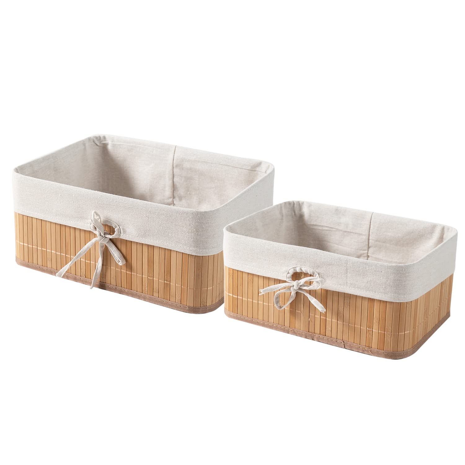 BAMBOO STORAGE BASKET