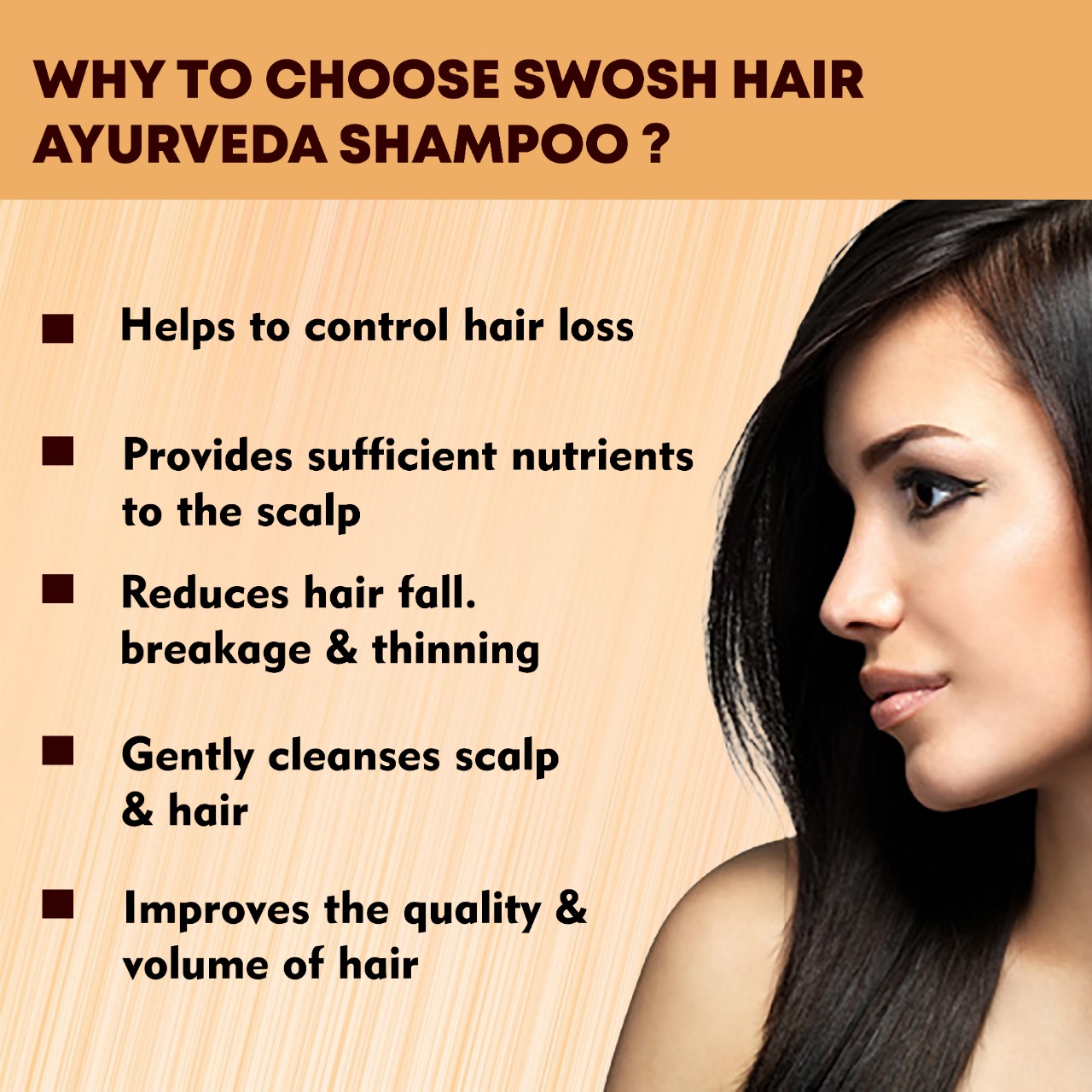 SWOSH HAIR AYURVEDA SHAMPOO