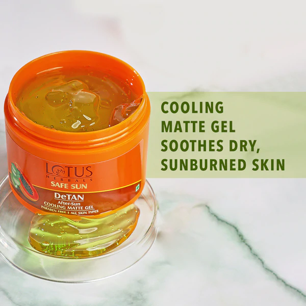 Safe Sun DeTan After Sun Cooling Matte Gel