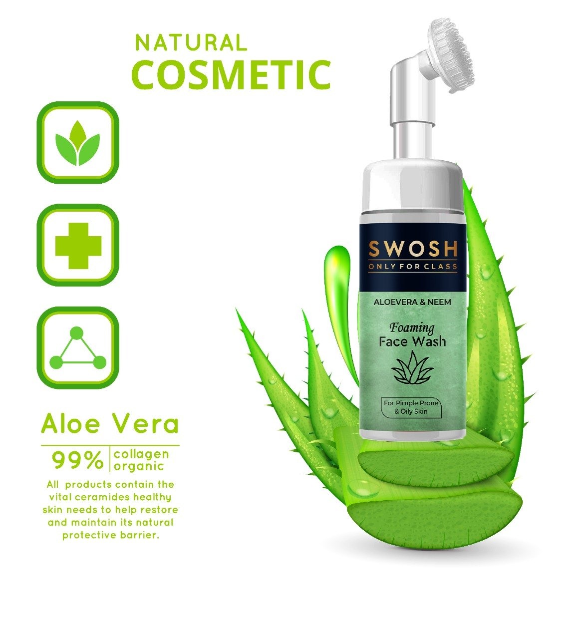 SWOSH FOAM FACE WASH