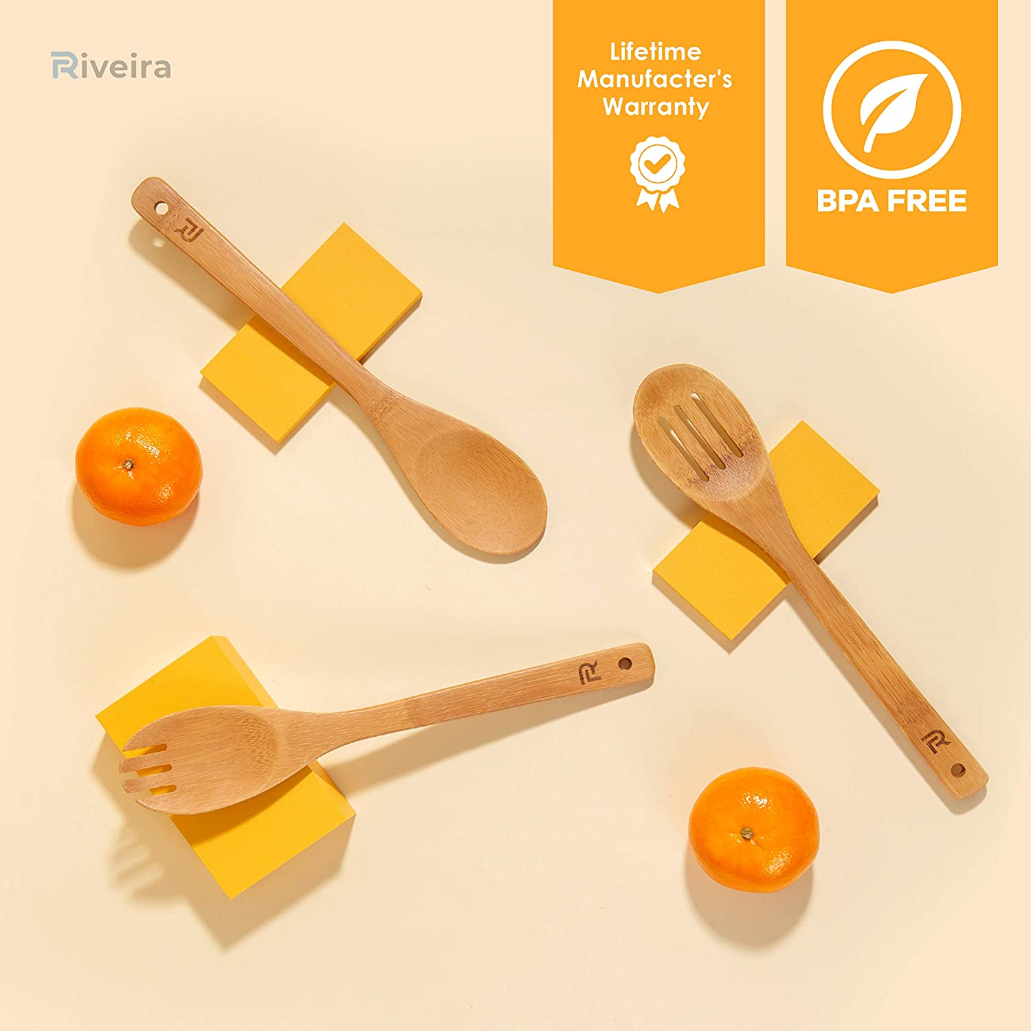 WOODEN SPOONS SET OF 6