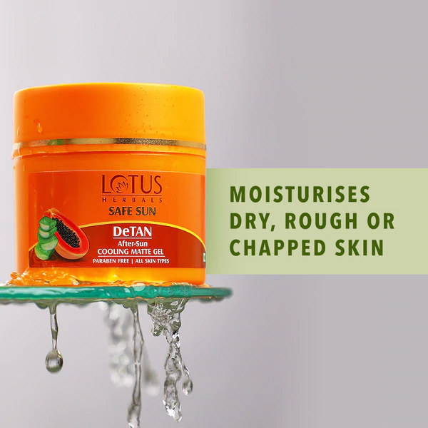 Safe Sun DeTan After Sun Cooling Matte Gel